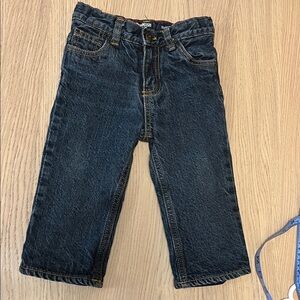 OshKosh B'gosh Baby Dark Blue Fleece lined Jeans